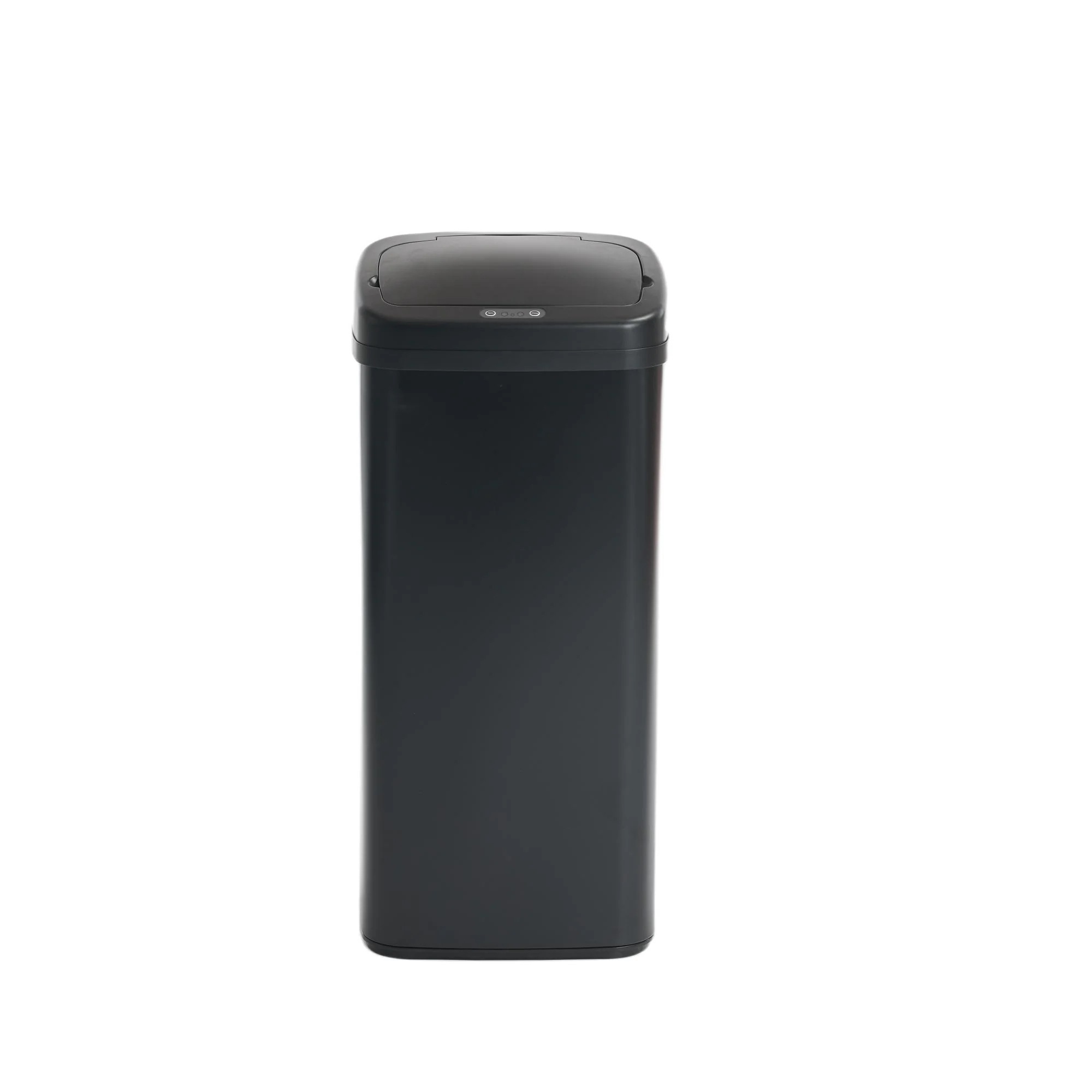 【大好評！最安値挑戦!】センサー全自動開閉式 ゴミ箱 大容量 45L ブラックGG8946 Black Stainless SteelG105
