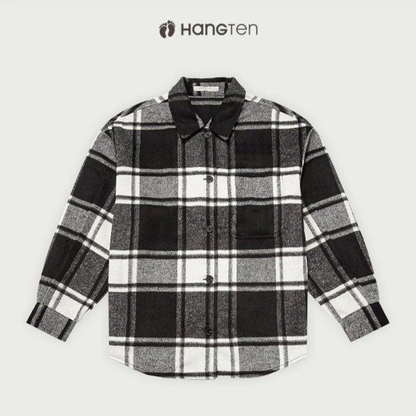 女性チェックオーバーシャツ10540-120-802-25C-SH