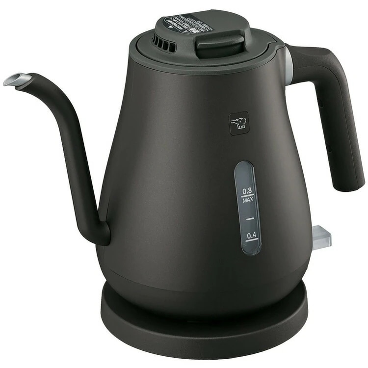 電気ケトル ケトル 800ml 電気ケトル セピアブラック CK-LA08-BZ (D) メガ割