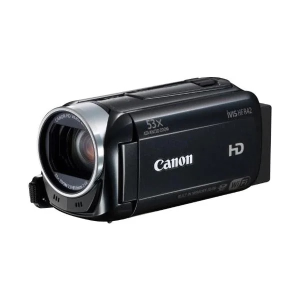 【中古】Canon デジタルビデオカメラ iVIS HF R42 光学32倍ズーム 内蔵32GBメモリー ブラック IVISHFR42BK