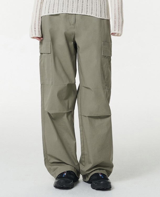 Musinsa Standard Womens Wide Cargo Pants Sage