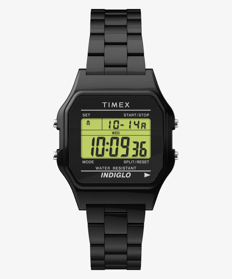 タイメックス 【国内正規品】TIMEX　クラシック・タイル コレクション クラシックデジタル ブラック クオーツ　ユニセックスタイプ TW2V20000