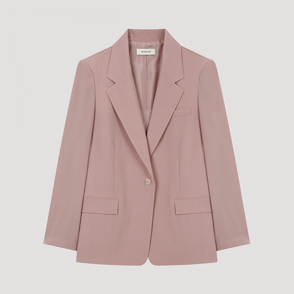 (シーズ・ミス) レタリングシングルワンボタンジャケット_swwjko22010_LP