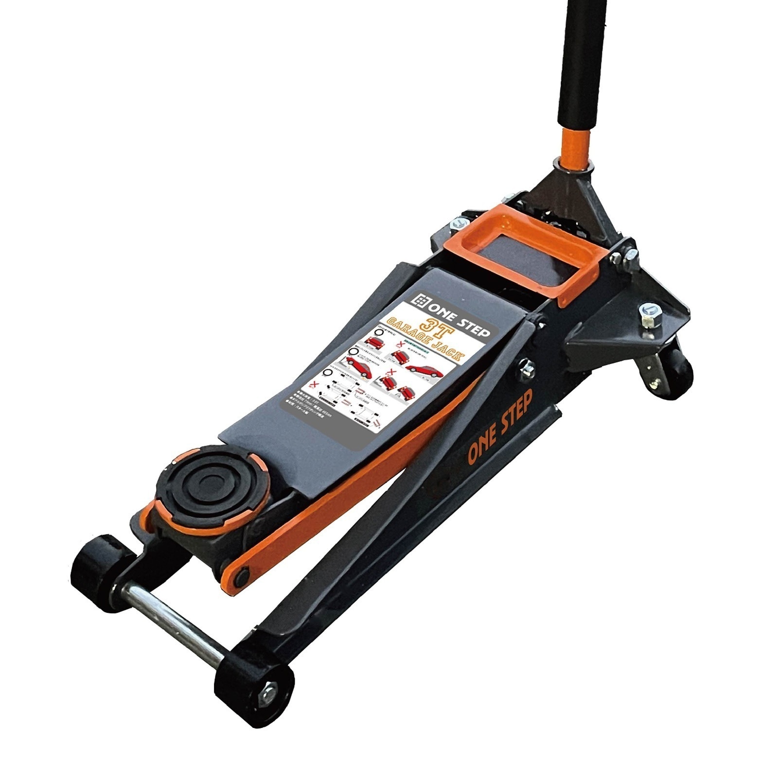ONE STEP 油圧ジャッキ 低床 3t フロアジャッキ ガレージジャッキ 16,045円