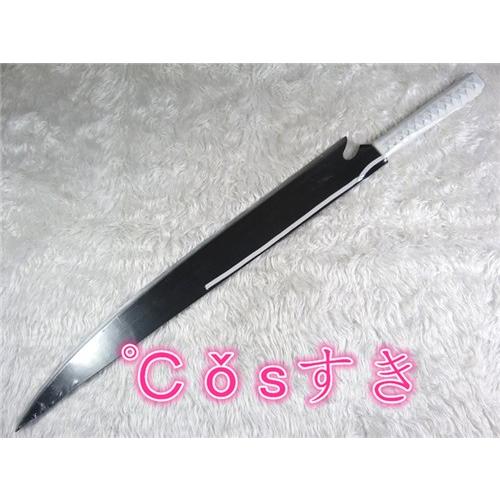 BLEACH 黒崎一護 くろさき 始解 天鎖斬月 月牙天沖 斬魄刀 木質 風 コスプレ道具 小物 cosplay-298