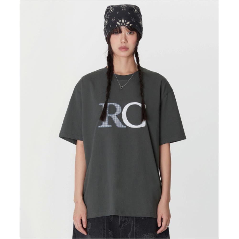 ROCKCAKE RC Classic Logo Top Charcoal RC25TP25200CH
