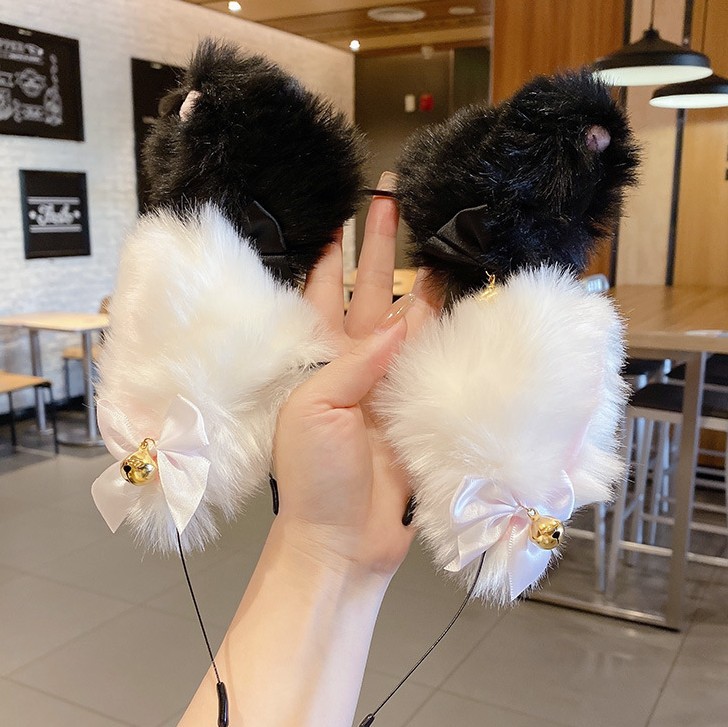 猫耳鈴頭飾りコスプレ頭飾り