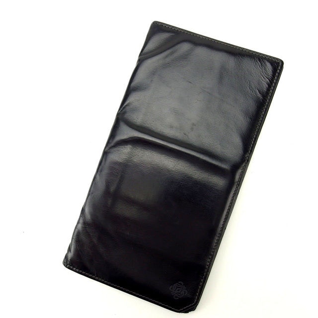 長札入れ ブラック 中古