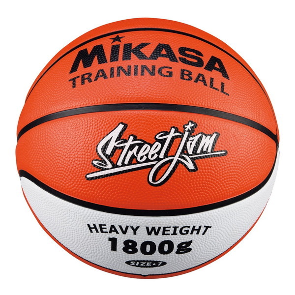 B7JMTR-O バスケット トレーニング1.8kg ゴム オレンシ/白