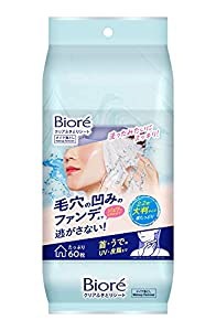 ビオレ　クリアふきとりシート ６０枚入り [液たっ...のサムネイル