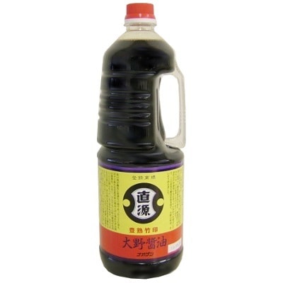 【送料無料】直源醤油 竹印しょうゆ 濃口 HP 1.8L 1800ml6本