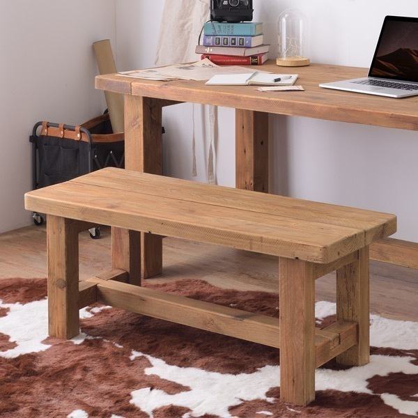 ベンチ 幅110cm 木製 天然木 古材 椅子 いす ヴィンテージ調 イス 腰掛け ダイニングベンチ ベンチチェア幅 110 チェア ダイニングチェア 長椅子 チェアー 食卓椅子 おしゃれ