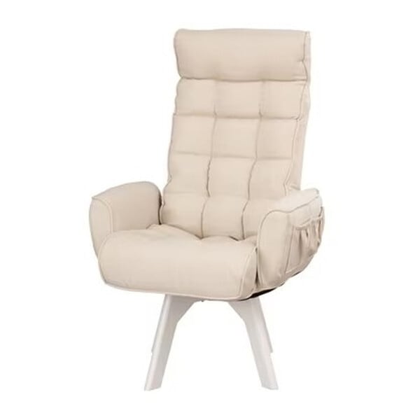 FACN-KHBホワイト [回転ファブリックチェア ハイバック] メーカー直送 9,778円