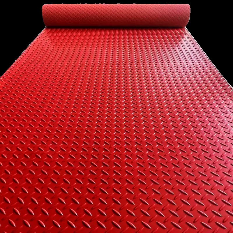 【速達!】防水プラスチックカーペットPVC滑り止めマット作業場キッチンマット浴室ドアマット難燃性プラスチック床マット