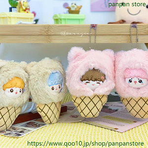 Qoo10] 10cm ぬいぐるみ 服 アイスクリーム