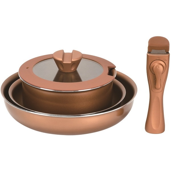 VISIONS GOLD Coating IH対応クックウェア5pcsセット CP-8725