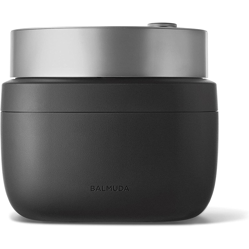 BALMUDA The Gohan K08A 3合炊き マイコン炊飯器 ブラック K08A-BK