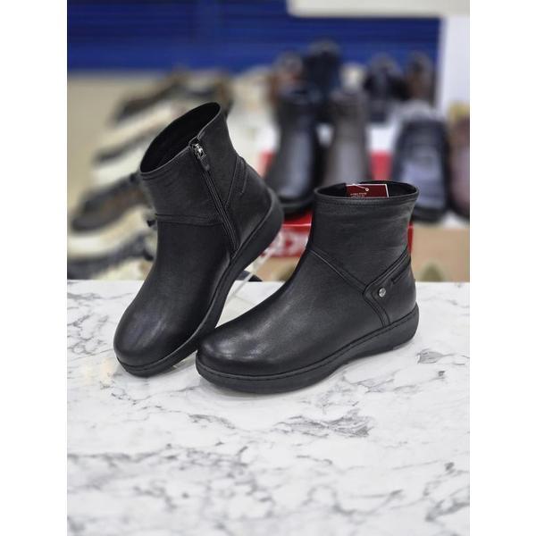 セーブゾーン05 女性3.5Cmヒール軽量トンヒールアンクルブーツ CKXOWIEQ605 (40922117)