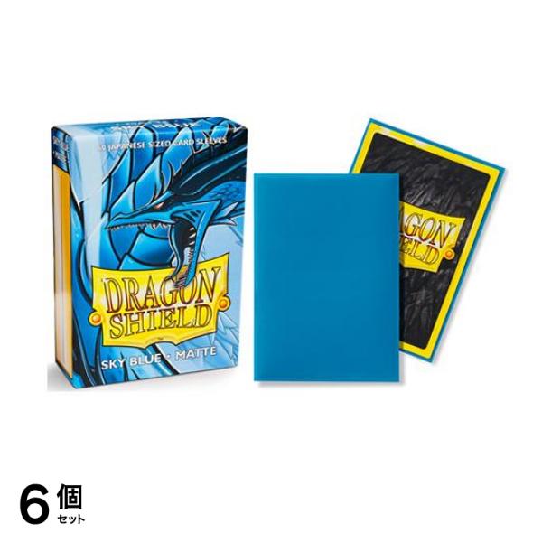 ドラゴンシールド マットカードスリーブ ジャパニーズ AT-11119 スカイブルー 60枚入 6個セット