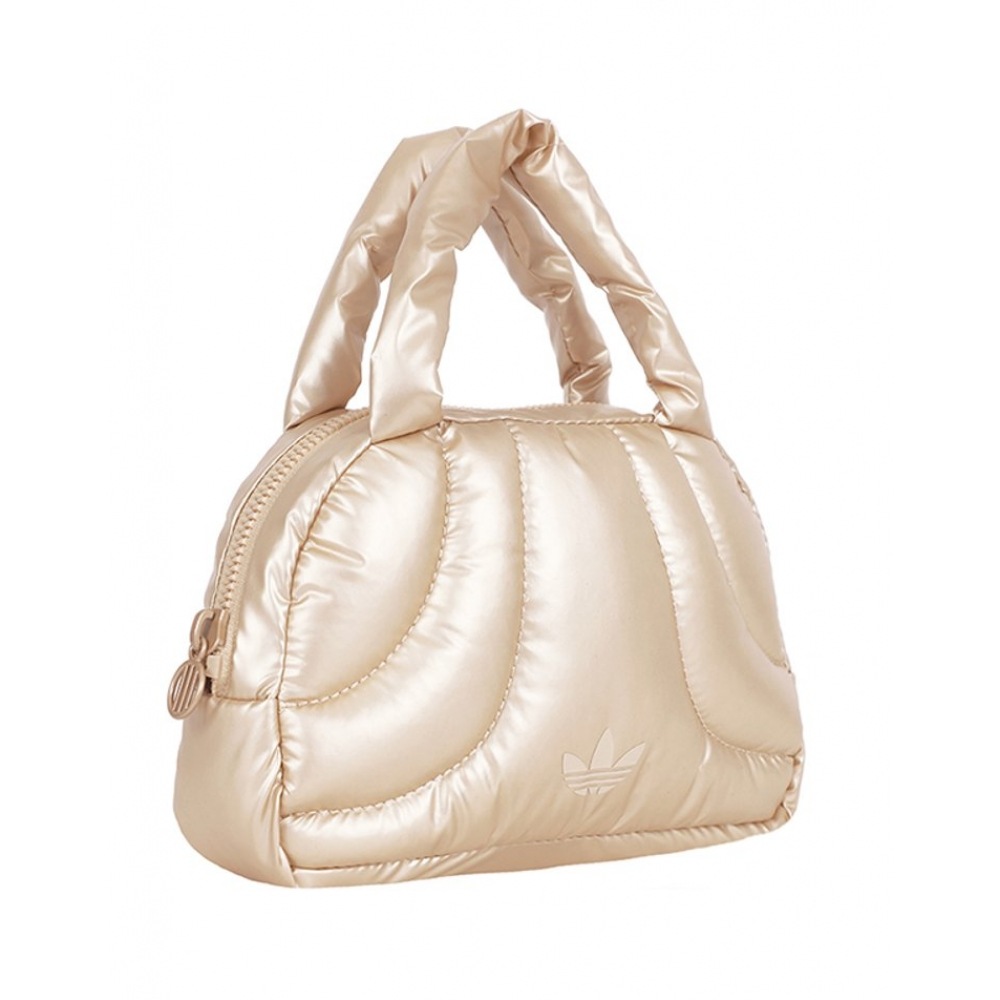 adidas メタリックミニボウリングバッグ