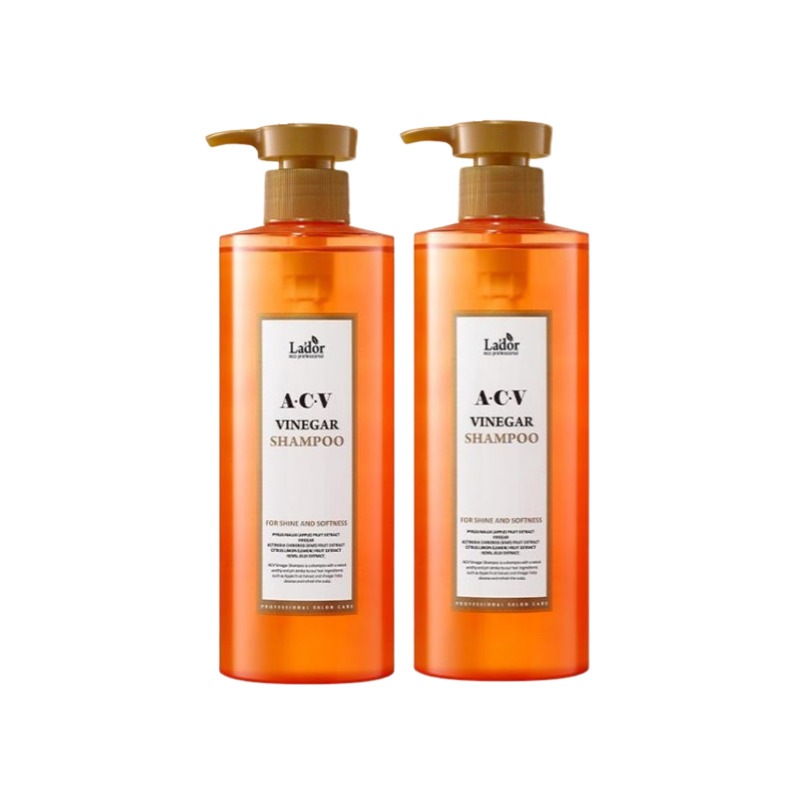 [1+1/チソンシャンプー] アドル ビーガン リンゴ 酢 シャンプー 430ml+430ml.