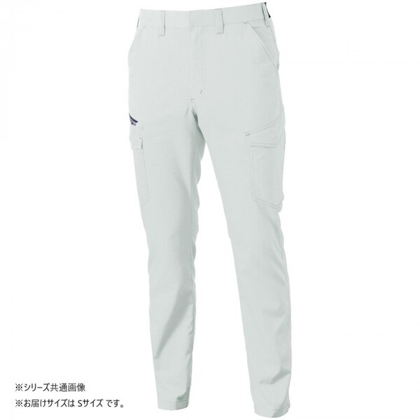 3478-08 カーゴパンツ Sサイズ シルバーグレー(22)