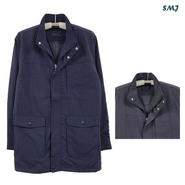 SMJ1165 メンズ サファリ ジャケット フィールド ジャケット 中年男性 カジュアル 春秋