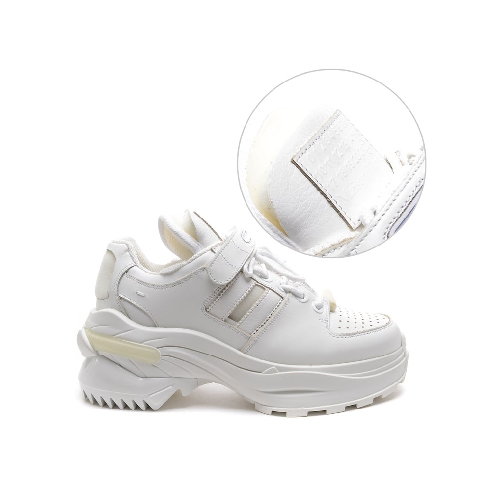 メゾンマルジェラ [メゾンマルジェラ] 19FW メンズレトロフィットアーティザナルスニーカー (S37WS0465_P2695_T1003_19F) PVOS37WS0465P2695T10031