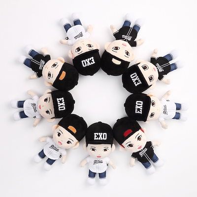 Qoo10] 予約販売 EXO 公式 25cm ぬいぐ