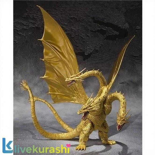 キングギドラ 関節可動pvcアクションフィギュア　ゴジラ　キングオブモンスター