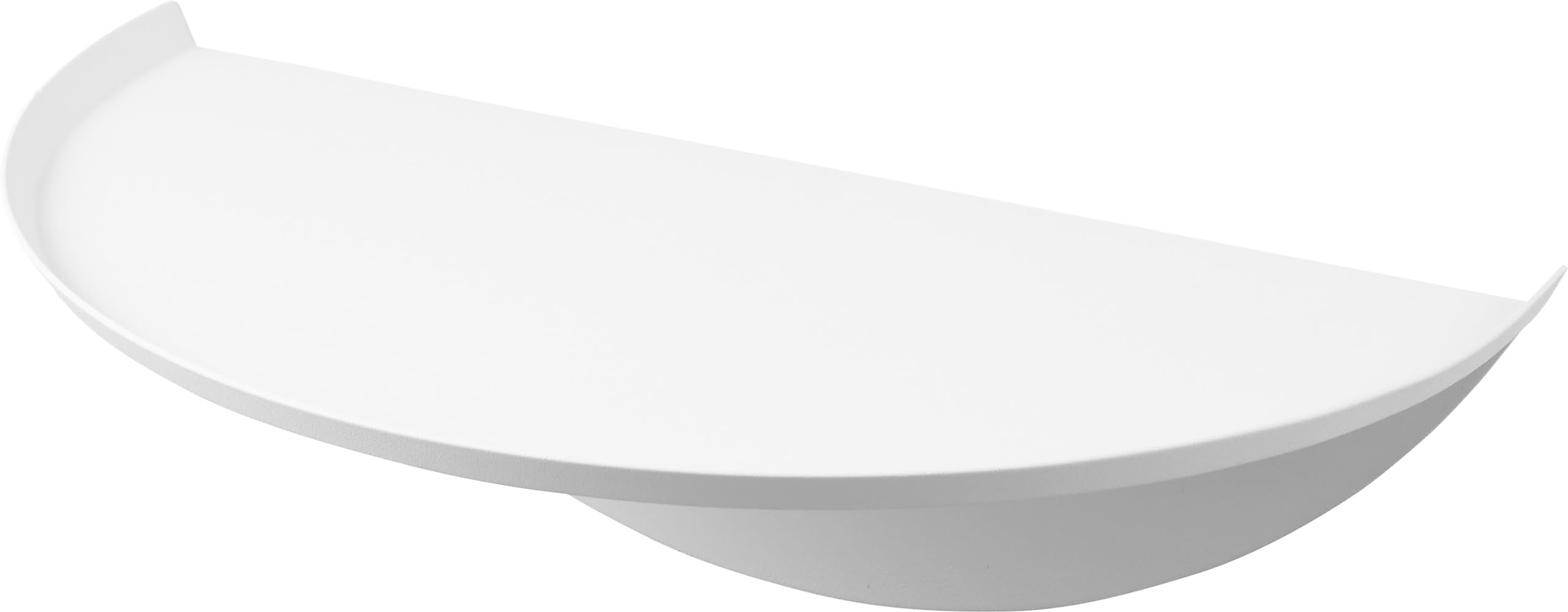 山崎実業(Yamazaki) 【 石こうボード用プッシュピン・木ネジ 付属 】 ウォール サイドテーブル 石こうボード壁対応 ホワイト W40×D22×H11.7cm タワー tower ウォールラッ