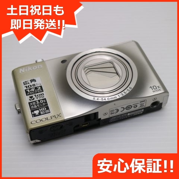 美品 COOLPIX S8000 シャンパンシルバー Nikon デジカメ 145