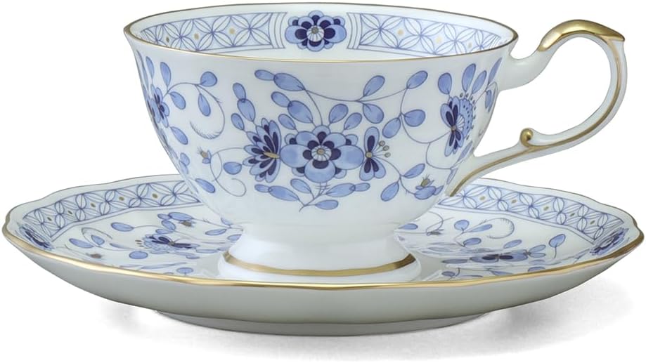 NARUMI(ナルミ) ミラノ ティーカップ&ソーサー（1客） ボーンチャイナ 9682-6792