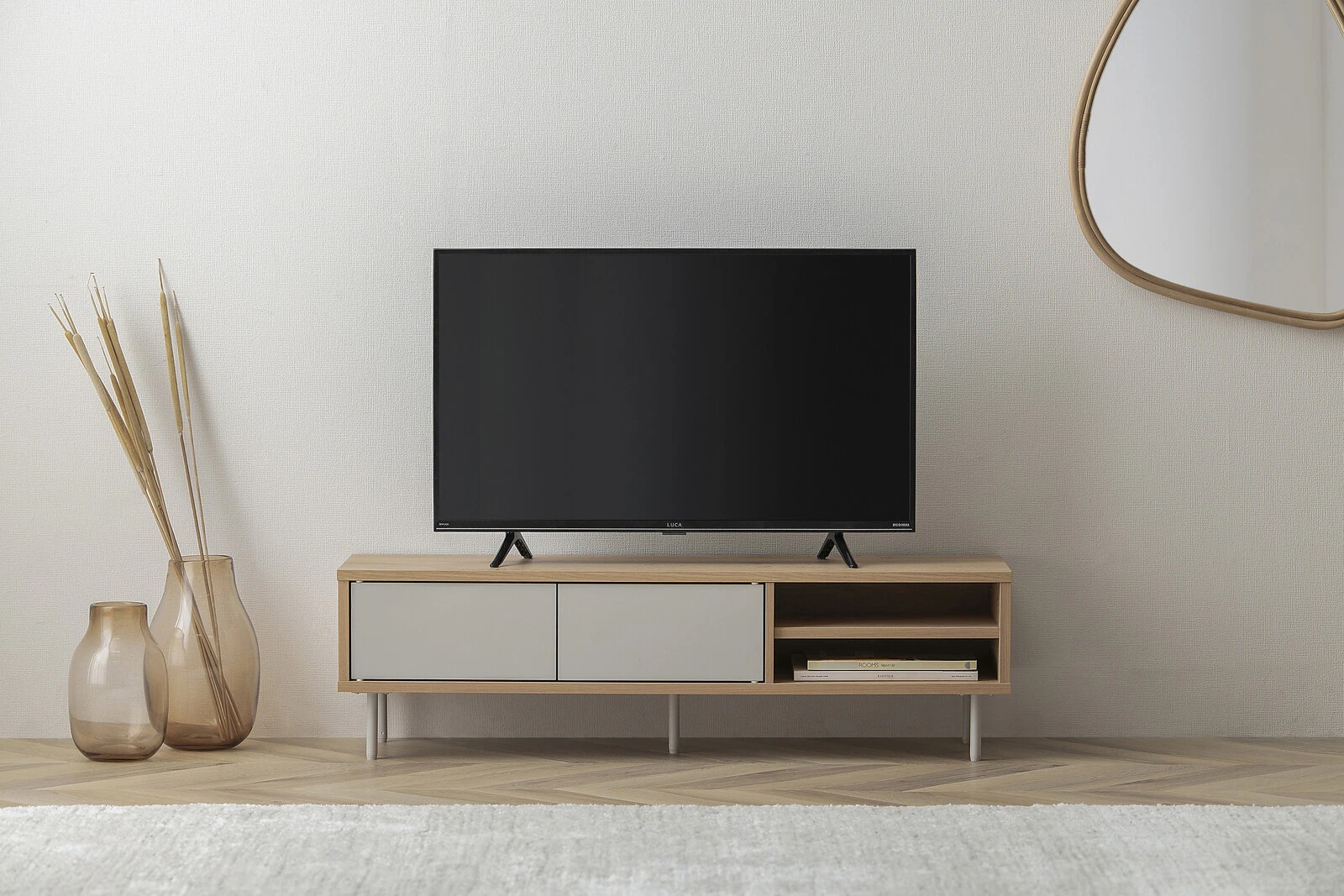 収納付き テレビ台 テレビボード AVボード テーブル 棚 100cm