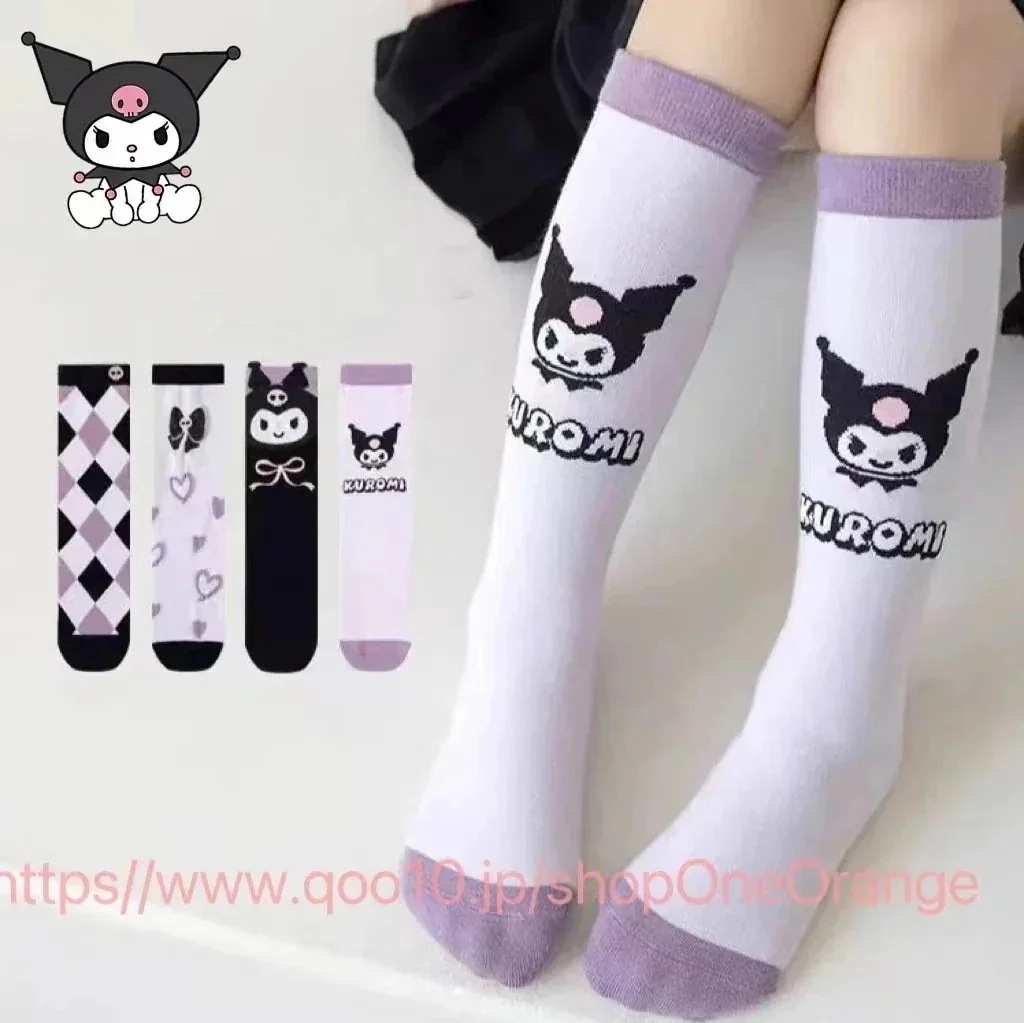 【10点セット】靴下パンスト子供 韓国サンリオ かわいい クロミ 中筒靴下 ソックス [3足セット] ソックス ルームソックス レディース子供ストッキング ソックス 通気性