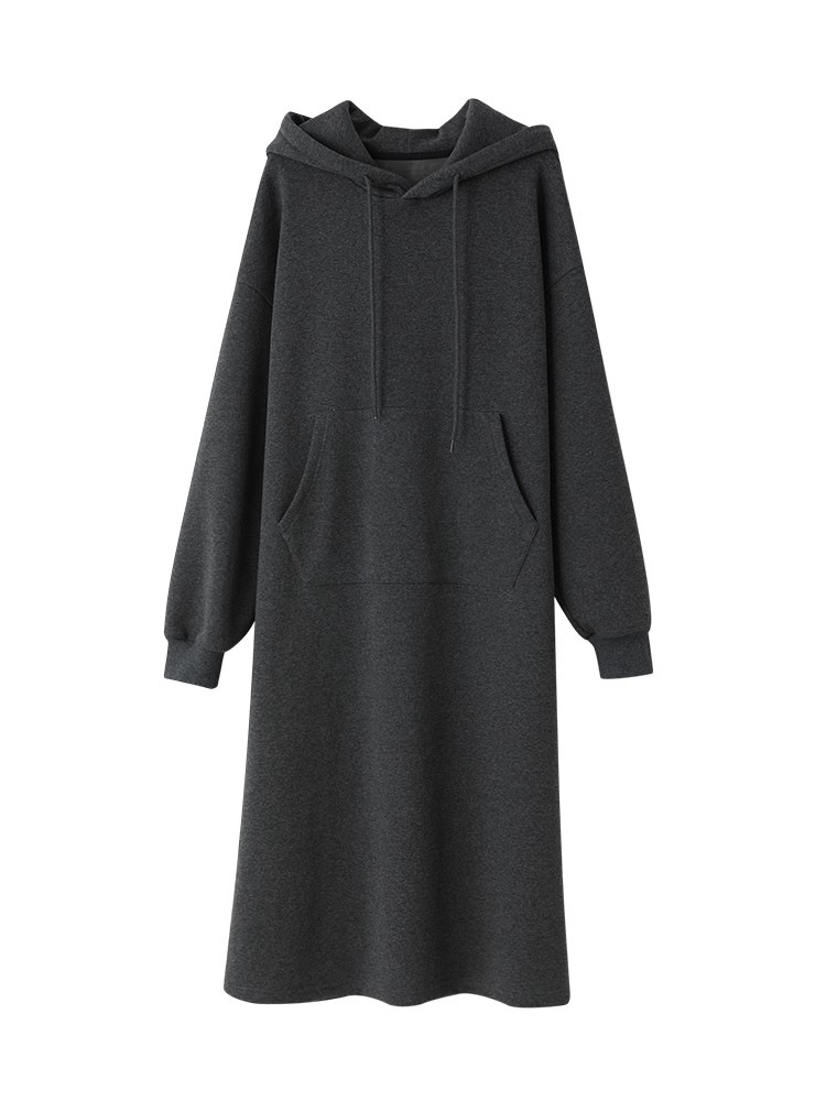 【2点購入で150OFF】【短納期】トップス パーカー レディース 厚手 トレーナー スウェット スエット フーディー ビッグ ロング ドルマン ドルマンスリーブ 小顔 大きめ 体型カバー お尻を隠す