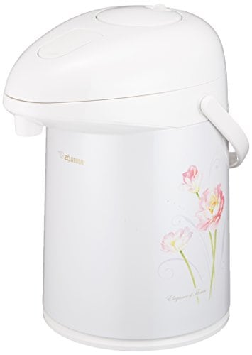 色：エレガンスフラワー サイズ：2.2L 象印マホービン(ZOJIRUSHI) ガラス魔法瓶 エアー