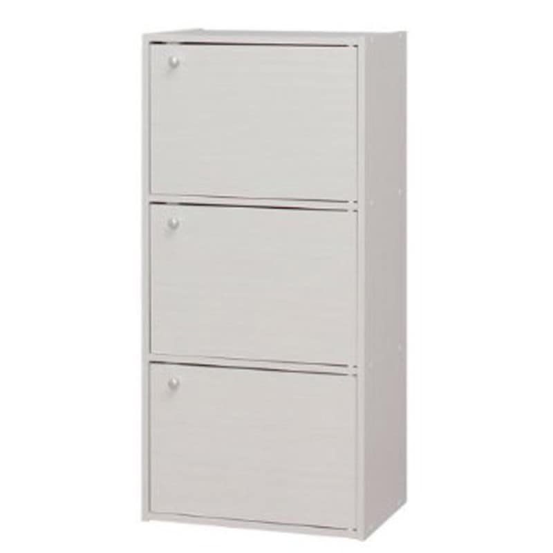 アイリスオーヤマ CB ボックス 3ドア オフホワイト CX-33D