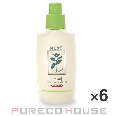 日本オリーブ 薬用オリーブの湯 S (ミントの香り) 500ml 【医薬部外品】 ×6個 【セット】