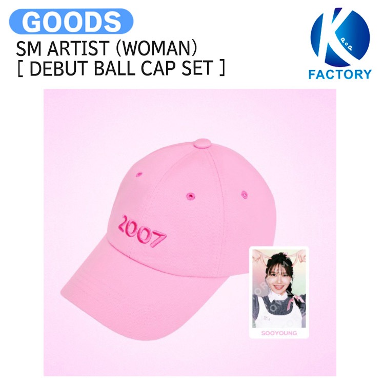 国内発送 SM ARTIST (WOMAN) [ DEBUT BALL CAP SET ] SMTOWN LIVE 2025 1st OFFICIAL MD / 公式グッズ / 予約商品