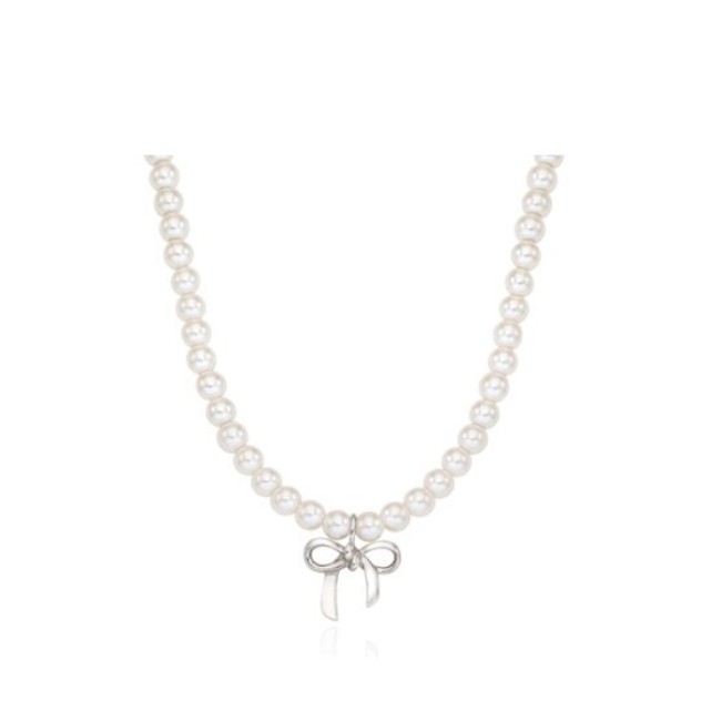 シルバーパールネックレス SC24A21E
