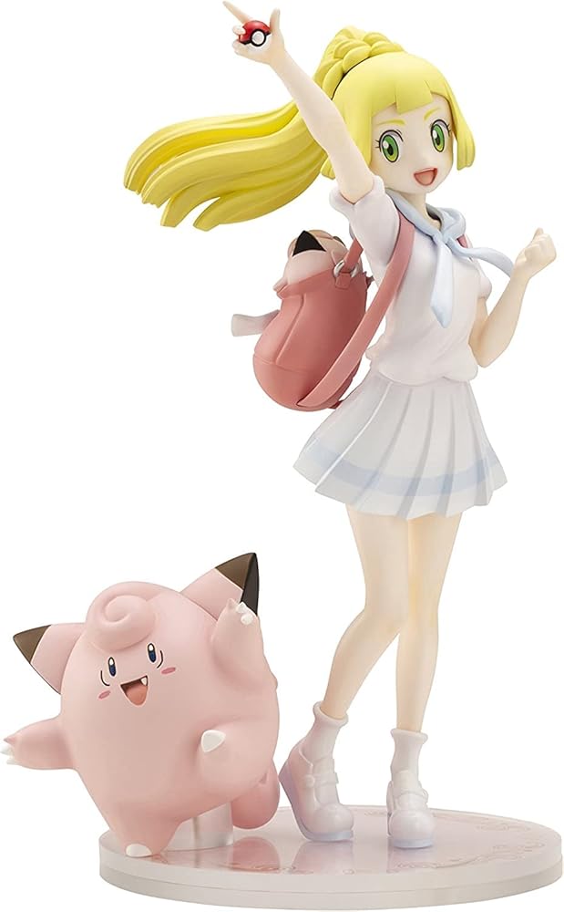 ポケモンセンターオリジナル フィギュア がんばリーリエ&ピッピ