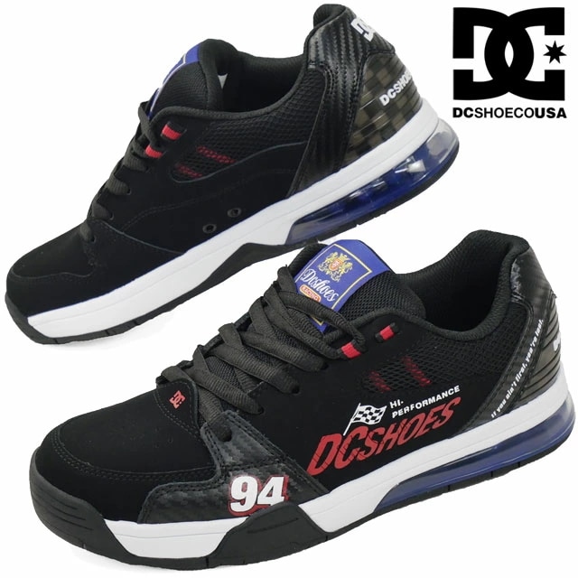 ディーシーシューズ ローカット スニーカー メンズ バーサタイル LE カジュアルシューズ DM251022 060 ブラック/レッド/マルチ 靴 6