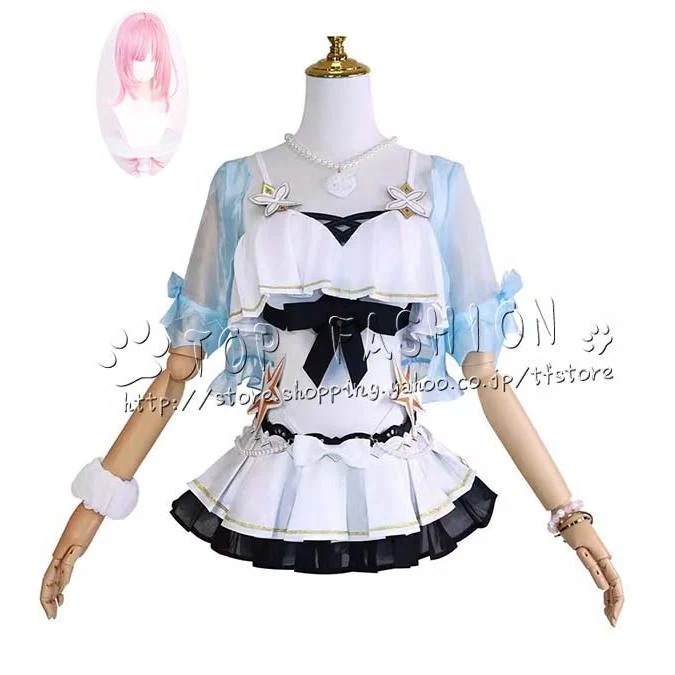 【品質良い 大好評中】崩壞3rd 風 エリシア Elysia 水着 コスプレ衣装 ウィッグ cosplay コスチューム ハロウィン クリスマス