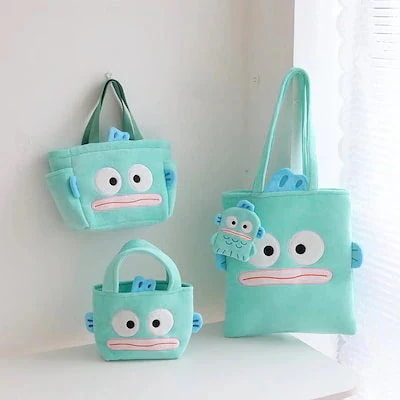 【超お得1つ買うと10個もらえる】New type追加！（翌日出荷） かわいいセットHangyodon 半魚人 かわいい ハンギョドン ミニハンドバッグ 小銭入れ ショルダーバッグ ベビーバッグ