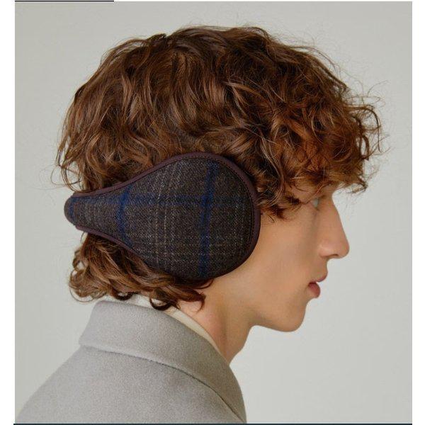 ブラウンロゴ刺繍ウール混紡イヤーマフ DBHE5F951W2_s