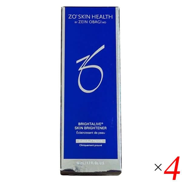 ゼオスキンヘルス ブライタライブ 50ml 4本セット