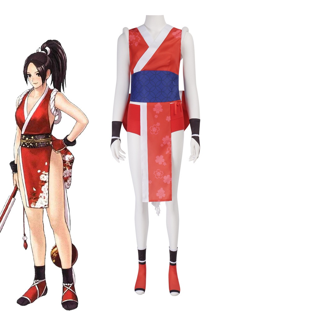 ゲームストリートファイター6不知火舞cos服セクシーチャイナドレス女アニメ二次元服