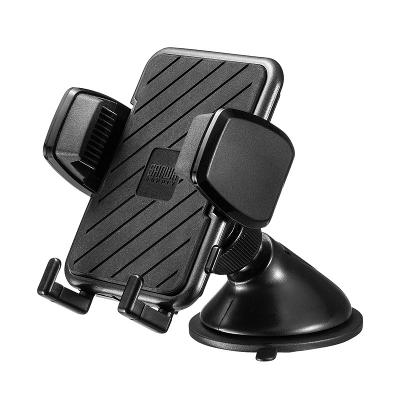 （まとめ買い）スマートフォン用車載ホルダー 手帳型ケース対応 オンダッシュタイプ CAR-HLD11BK [x3]