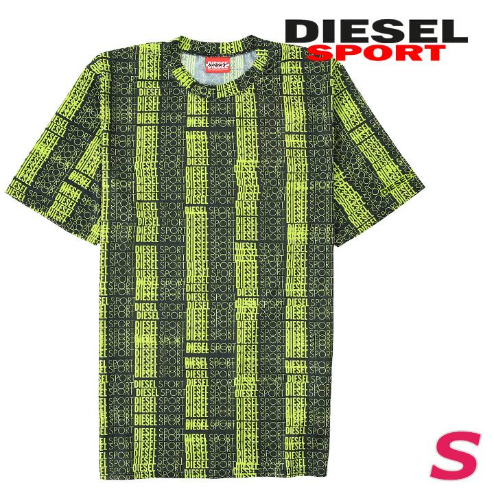 半袖Tシャツ カットソー メンズ AMTEE-LANDON-HT27 総柄ロゴプリント 吸汗速乾 die-m-t-g4-567